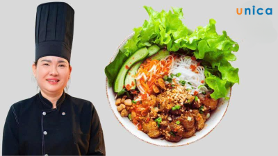 Bún Thịt Nướng - Bếp Cô Linh  - Bếp Cô Linh